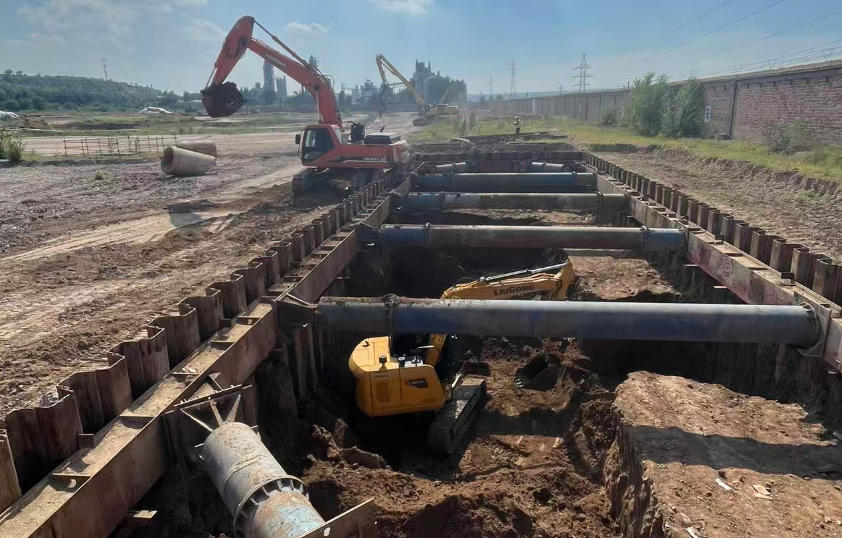金通铜业老厂区地块土壤污染修复治理工程EPC总承包项目基坑支护工程
